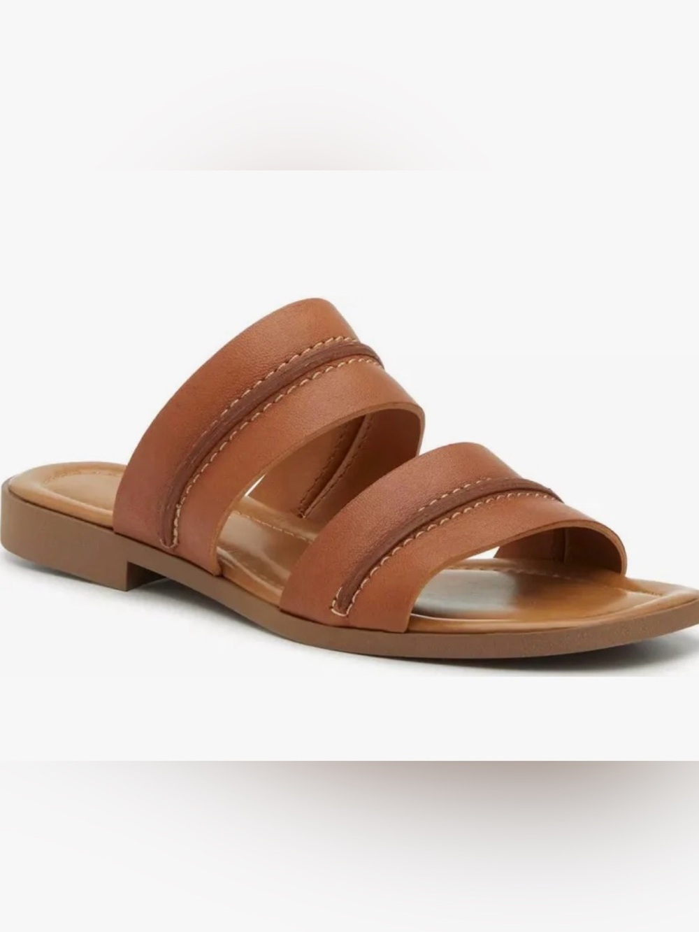 COACH AND FOUR Double-Strap Made in Italy Sandals